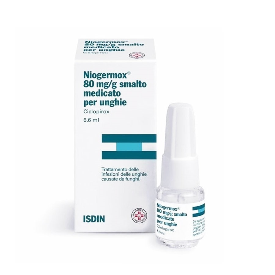 Polichem Niogermox 80mg/G Smalto Medicato Per Unghie 6/6ml