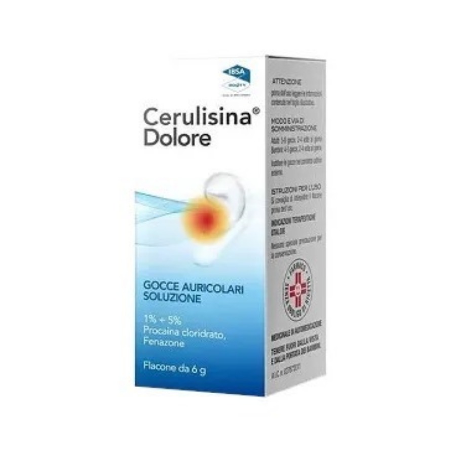 Cerulisina Dolore Gocce Auricolari 6G