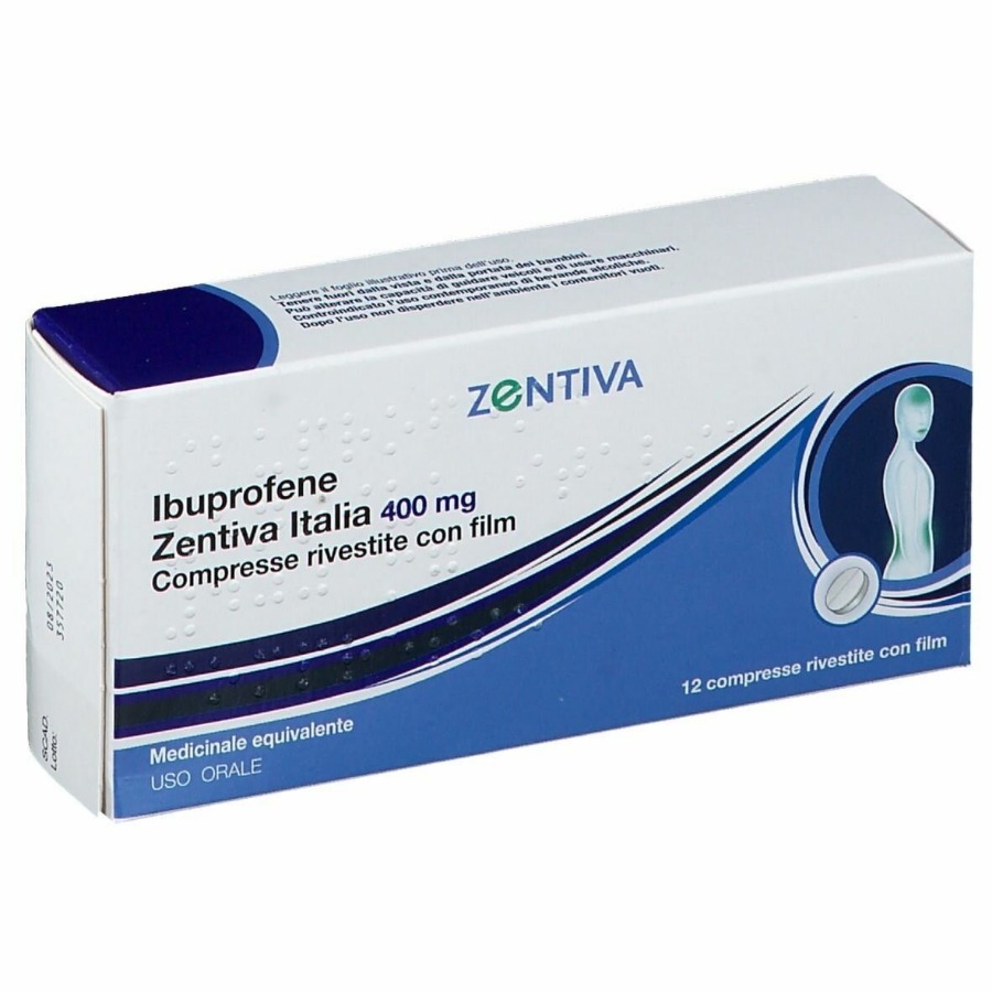 Zentiva Ibuprofene 12 Compresse 400mg