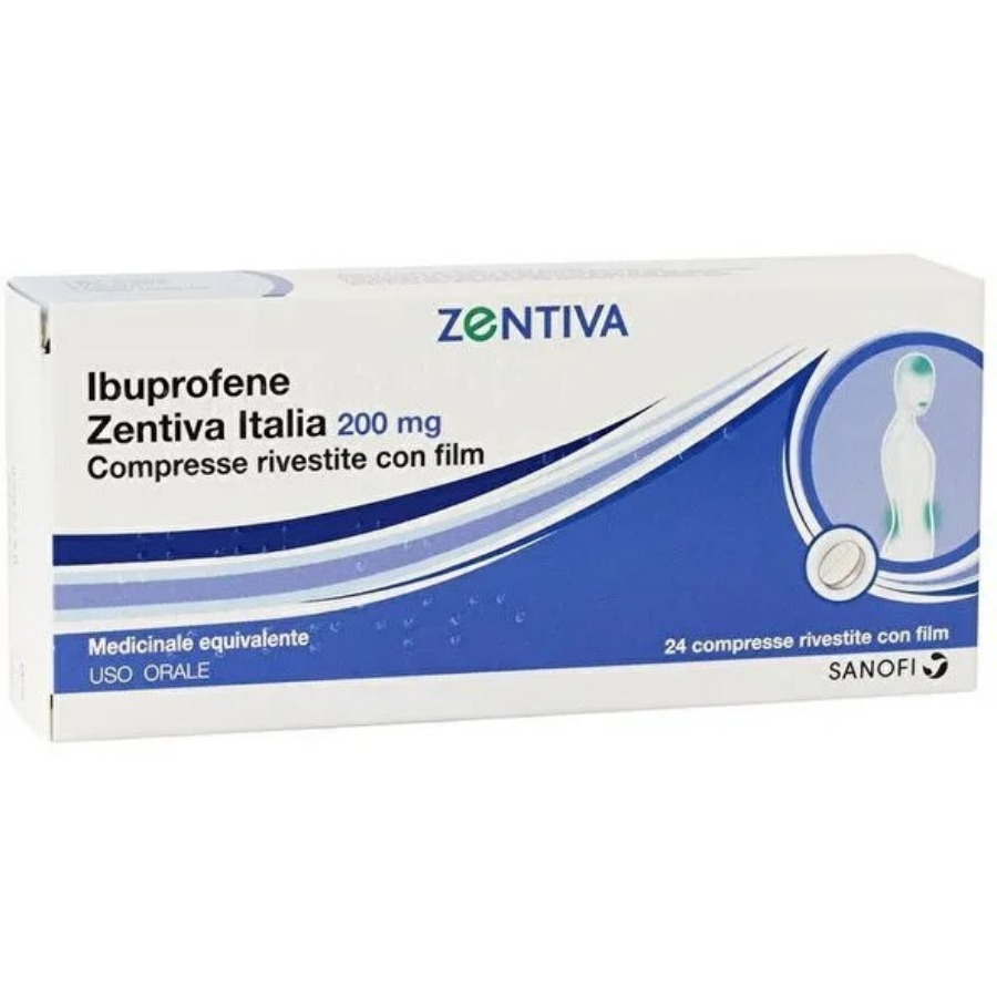 Zentiva Ibuprofene 24 Compresse 200mg