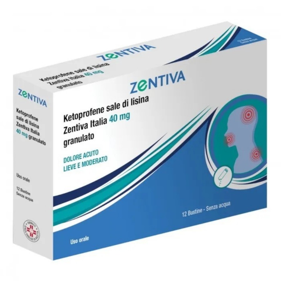 Zentiva Ketoprofene Sale Di Lisina Gocce Orali 24 Buste 40mg