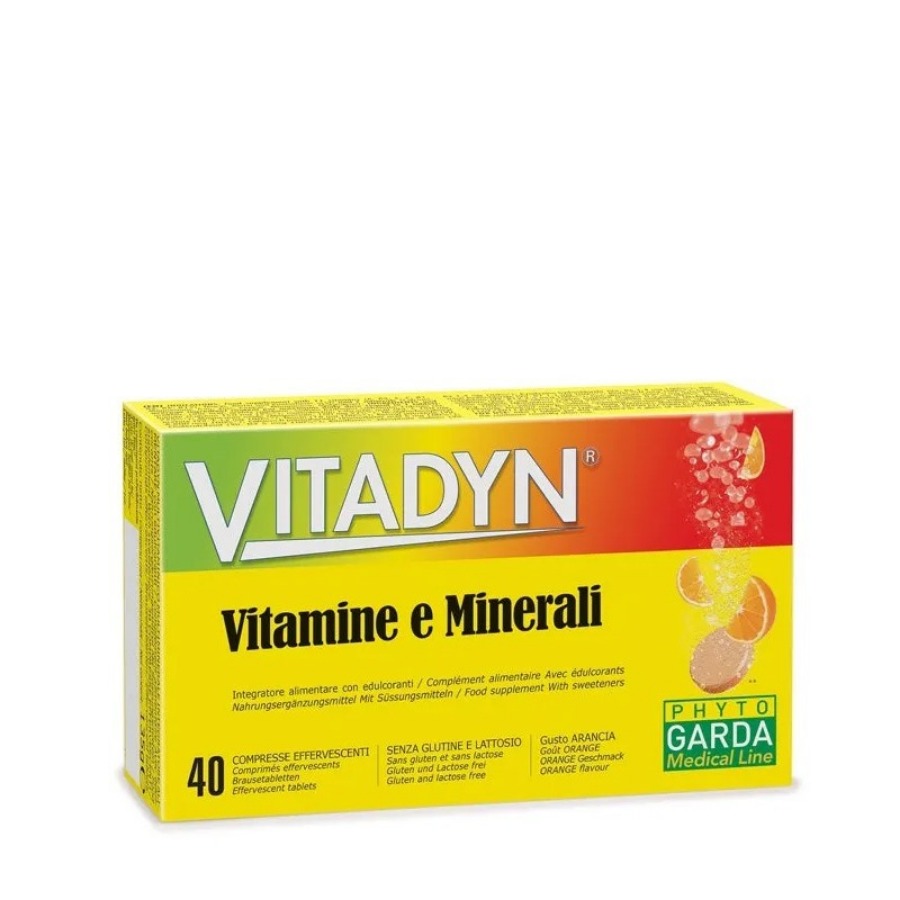 Vitadyn Vitamine e Minerali 40 Compresse Effervescenti