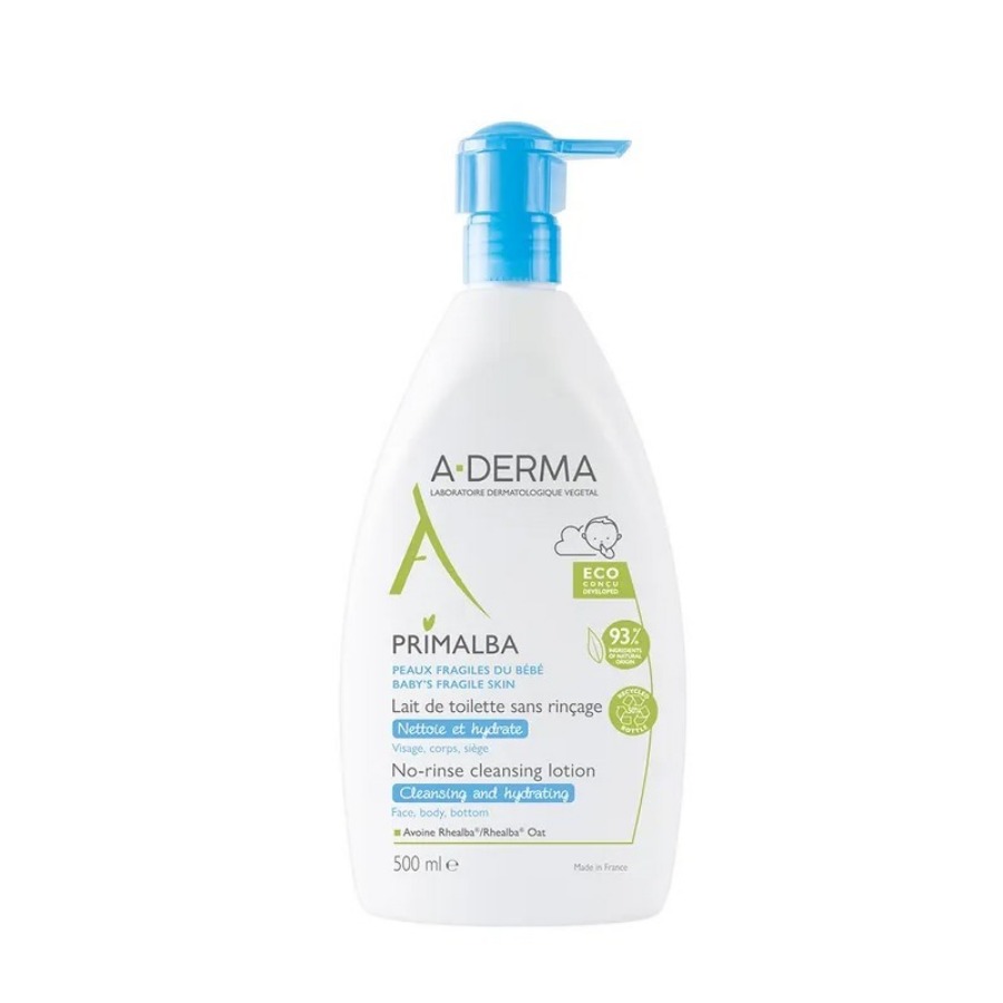 A-Derma Primalba Latte Detergente Viso e Corpo 500 ml