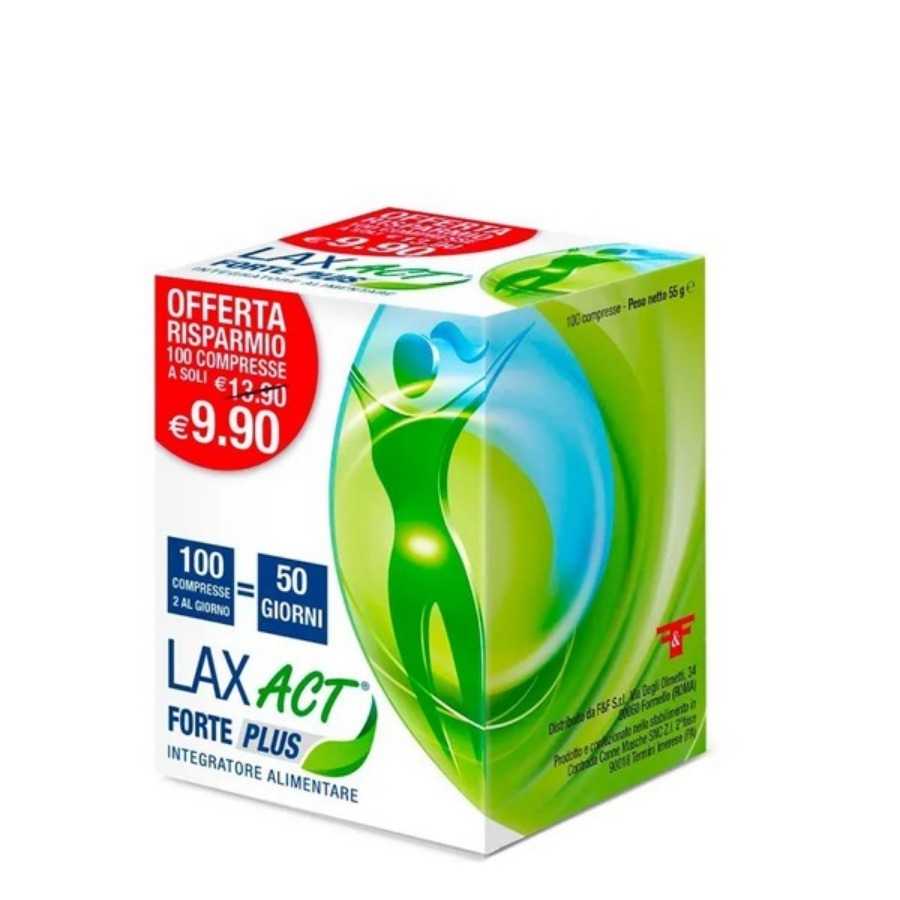 Lax Act Forte Plus Integratore Intestino 100 compresse