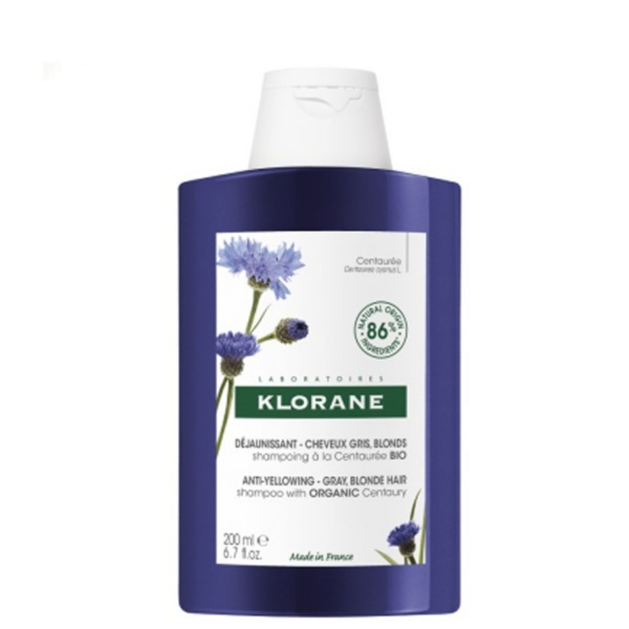 Klorane Shampoo alla Centaurea  Anti Ingiallimento 200ml