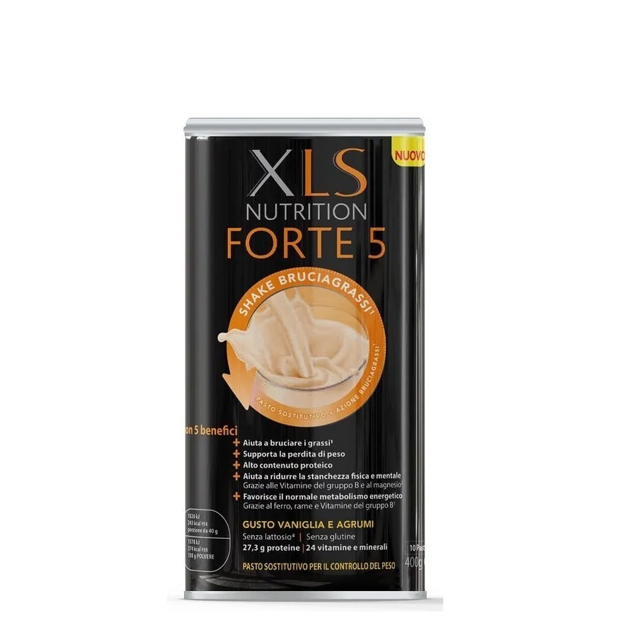 XLS Nutrition Forte 5 Shake Bruciagrassi 400gr
