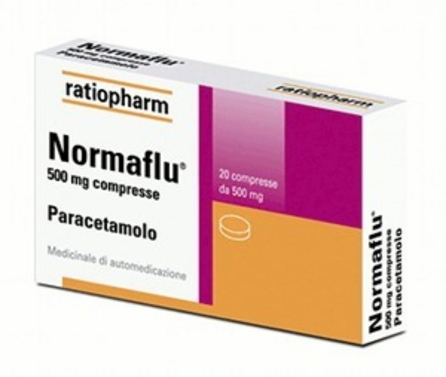 Normaflu 20 Compresse 500mg