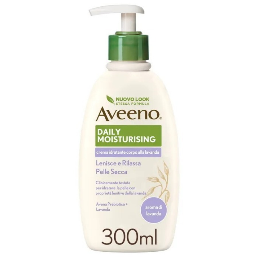 Aveeno Daily Moisturising Crema Idratante Corpo Lavanda 300ml