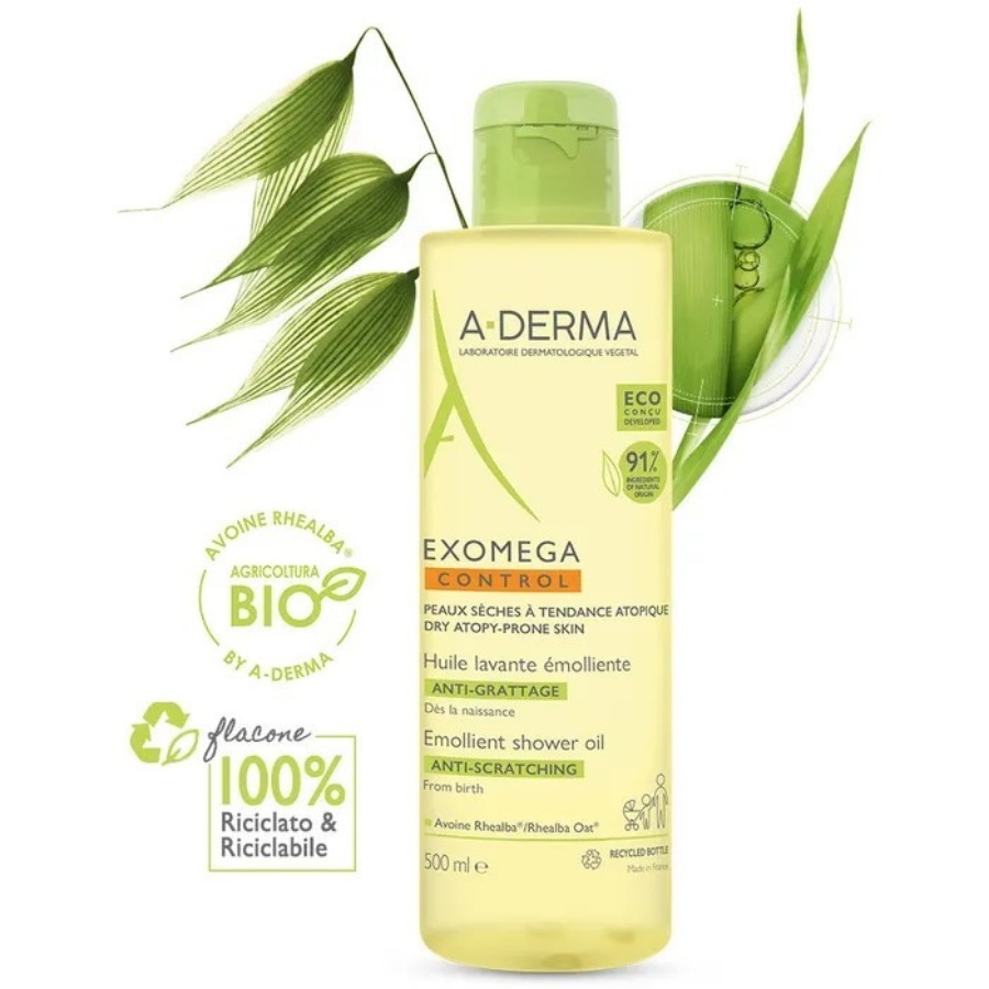 A-DERMA Exomega Control Olio 500ml