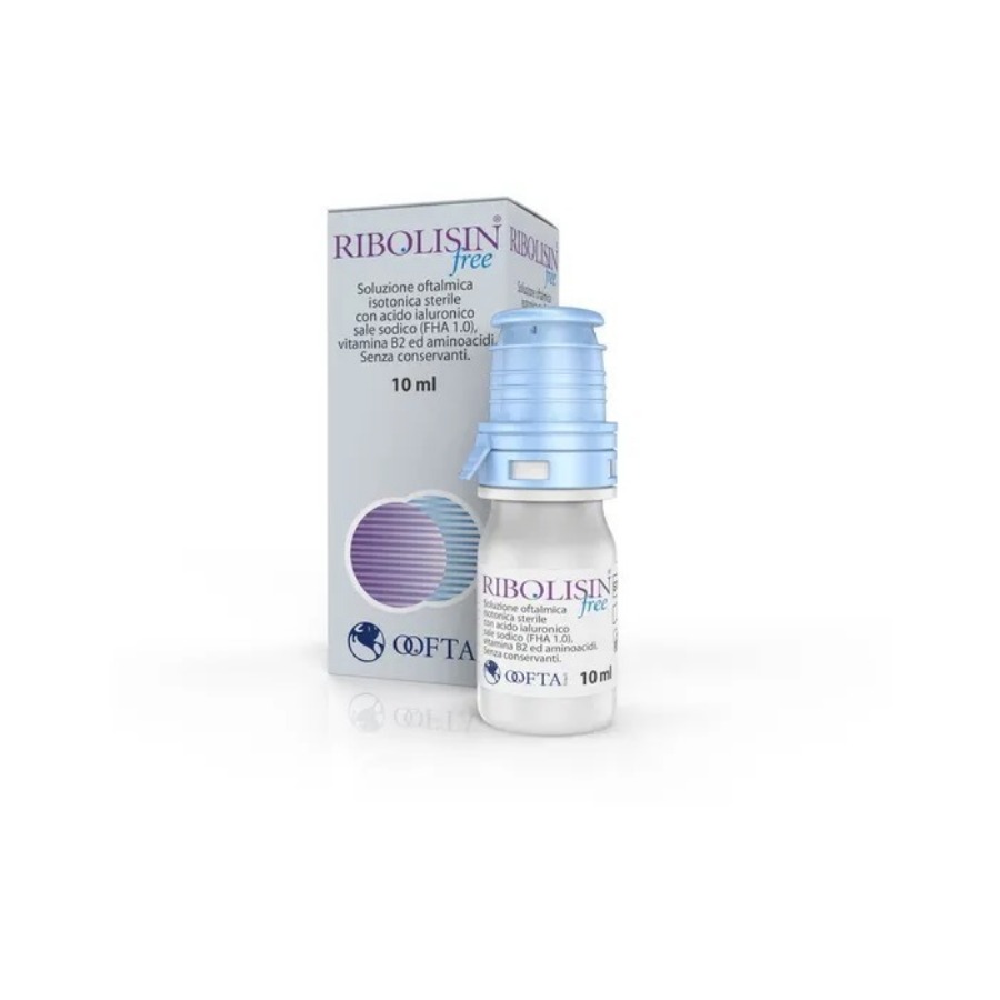 Fidia Ribolisin Free Soluzione Oftalmica 10ml