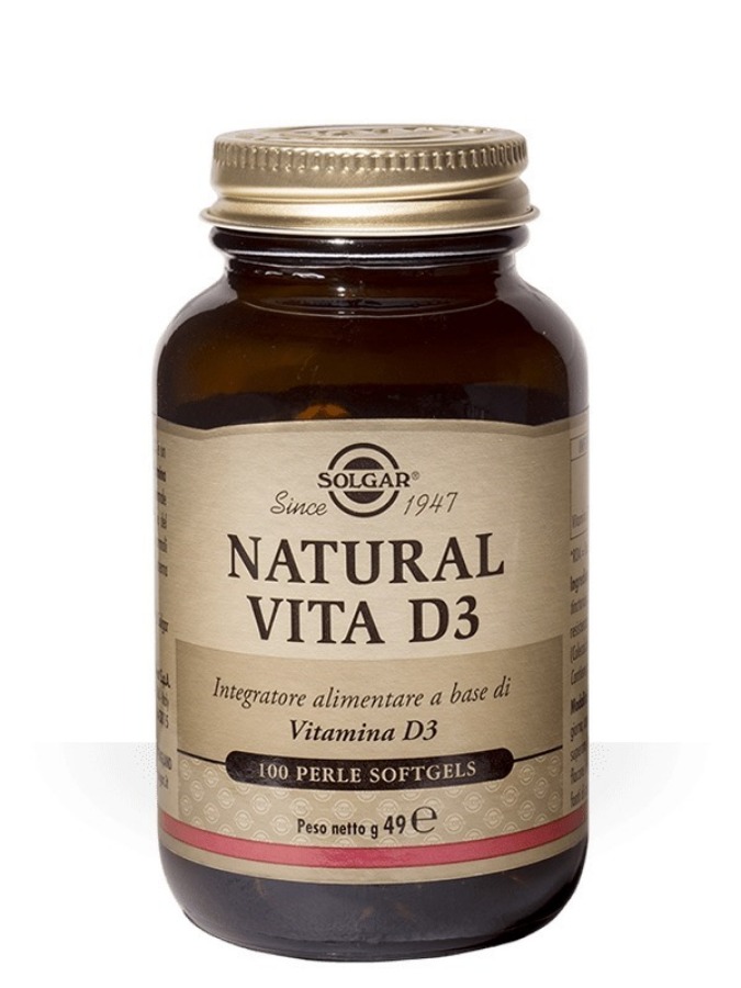 Solgar Natural Vita D3 100 Perle