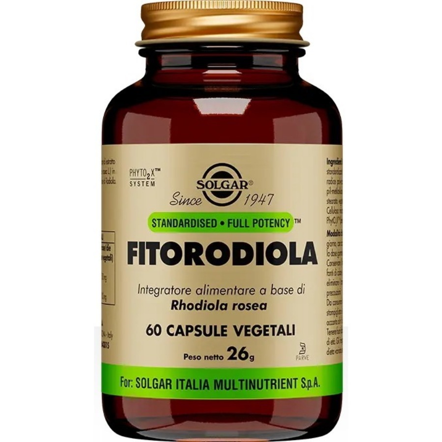 Solgar Fitorodiola 60 Capsule Vegetali