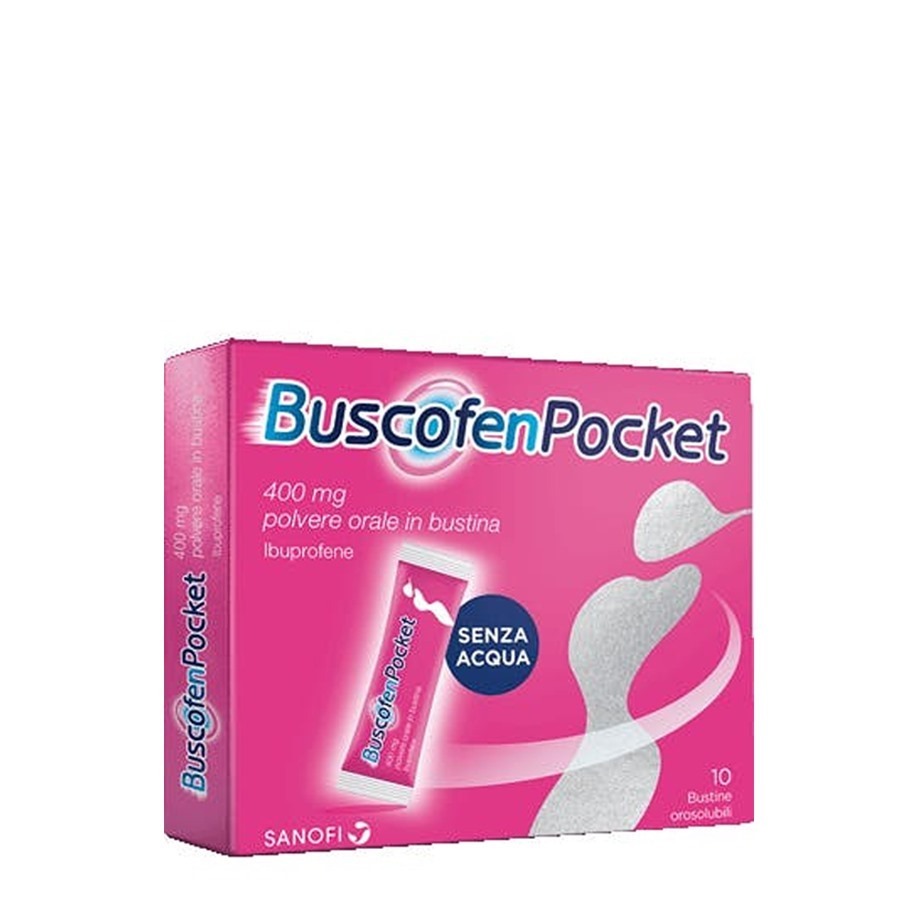 Buscofenpocket 400mg Polvere Orale 10 Bustine