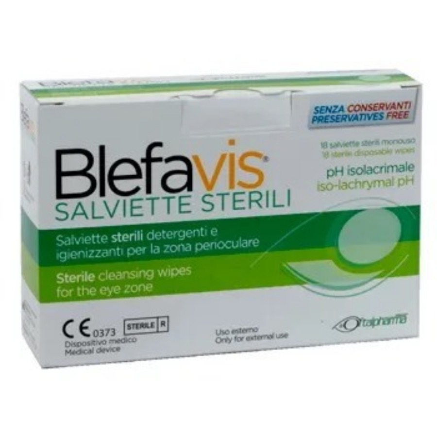 Oftalpharma Blefavis Salviette Sterili 18 Pezzi