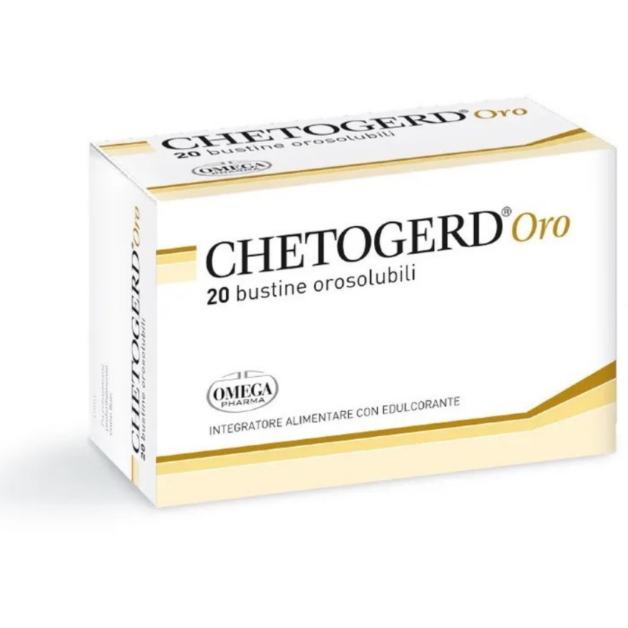 Omega Pharma Chetogerd Oro 20 Bustine