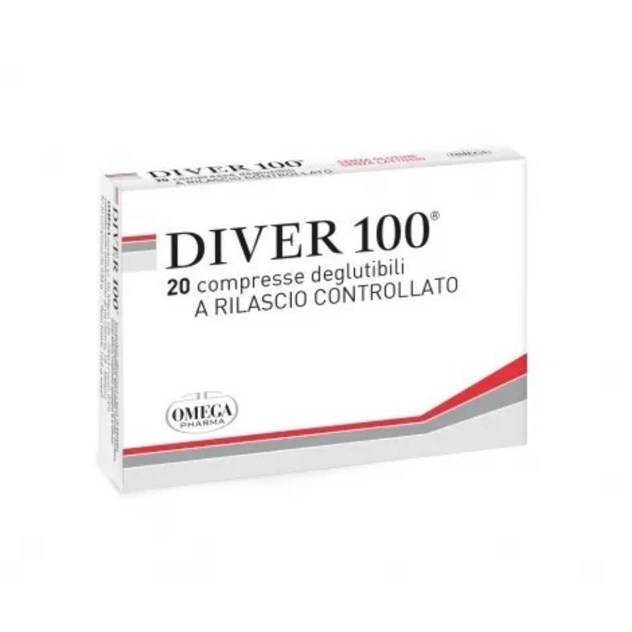 Omega Pharma Diver 100 20 Compresse