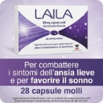 Laila Ansia e sollievo del sonno 28 Capsule Molli