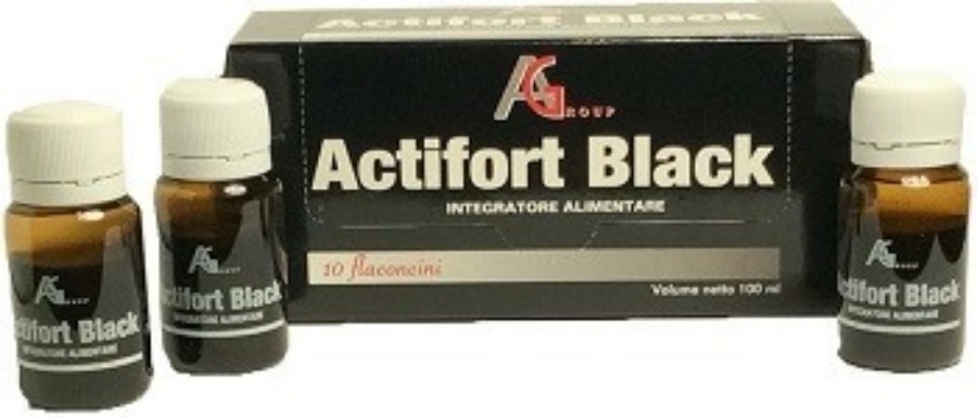 Actifort Group Actifort Black 10 Flaconcini 10ml