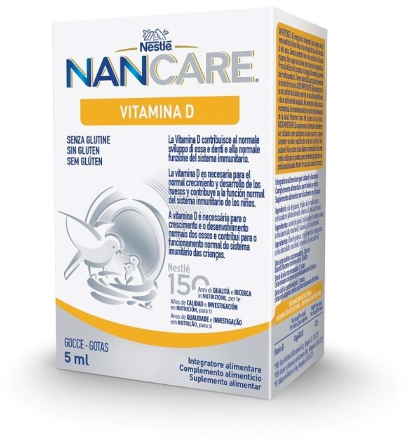 Nestle Nancare Vitamina D Gocce 5ml