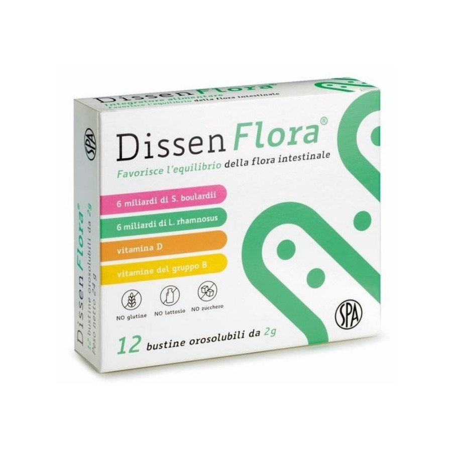 Soc.Pro.Antibiotici Dissen Flora 12 Bustine