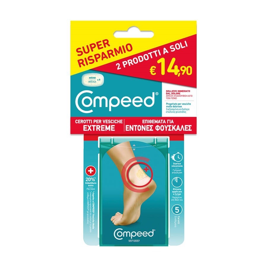 Compeed Vesciche Extreme 10 Cerotti