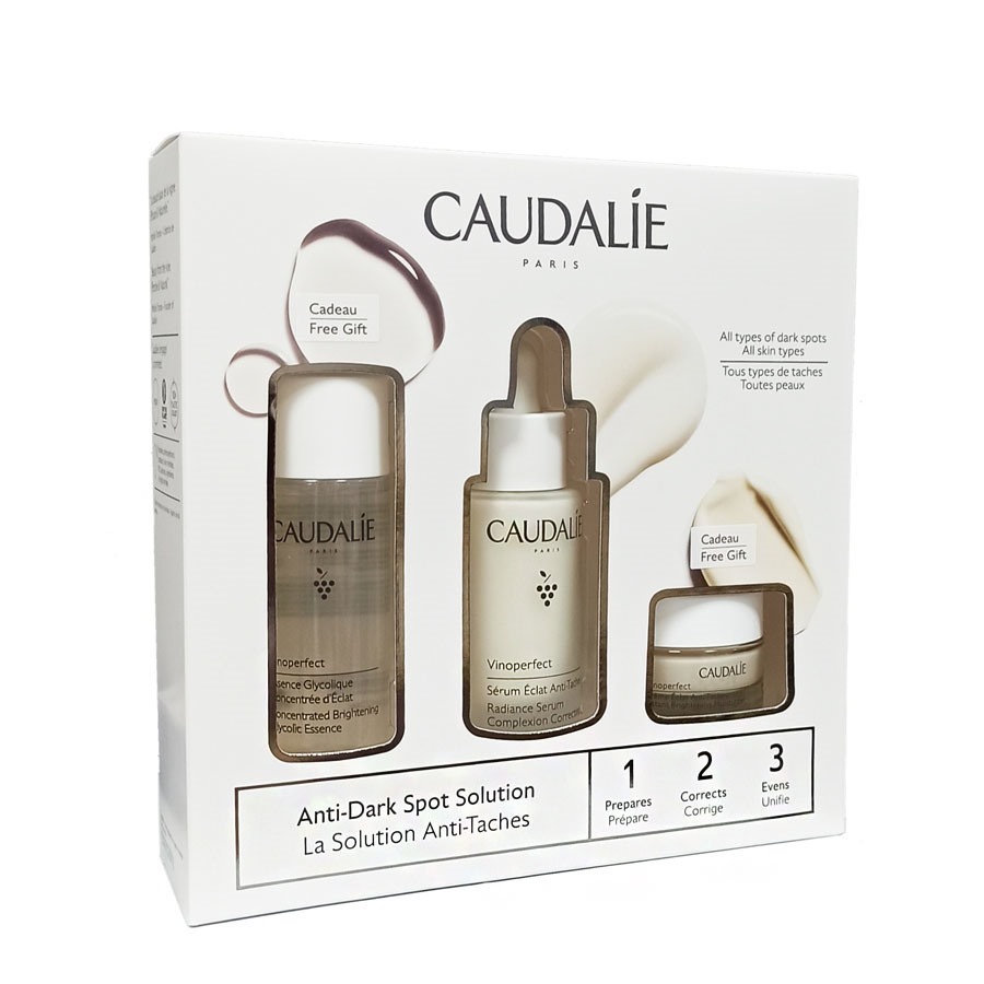 Caudalie Vinoperfect Cofanetto Anti Macchie 1-2-3 Anti Dark Spot Solution