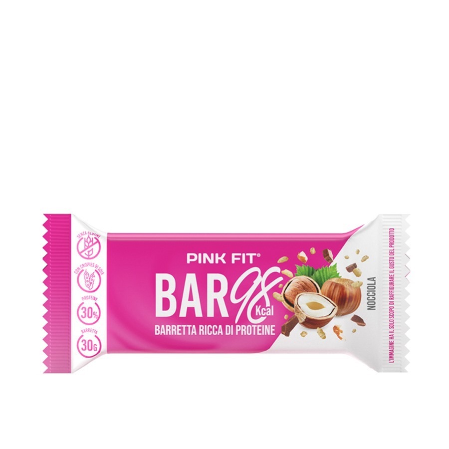 ProAction Pink Fit Bar 98 Barretta Crema di Nocciole 30gr