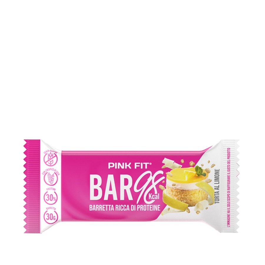 ProAction Pink Fit Bar 98 Barretta Torta al Limone 30gr