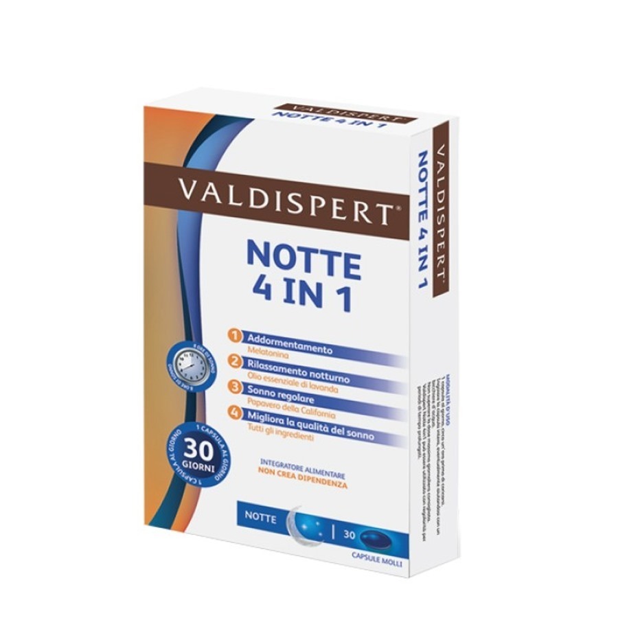 Valdispert Notte 4in1 30 Capsule Molli