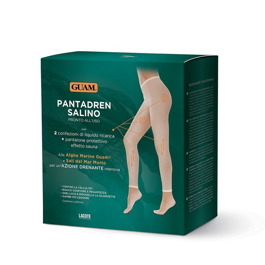 Guam Pantadren Salino Snellente con 2 ricariche e un pantalone effetto sauna