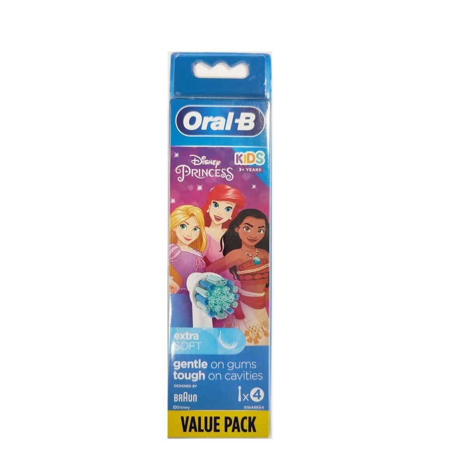 OralB 4 Testine Kids Extra Soft Princess