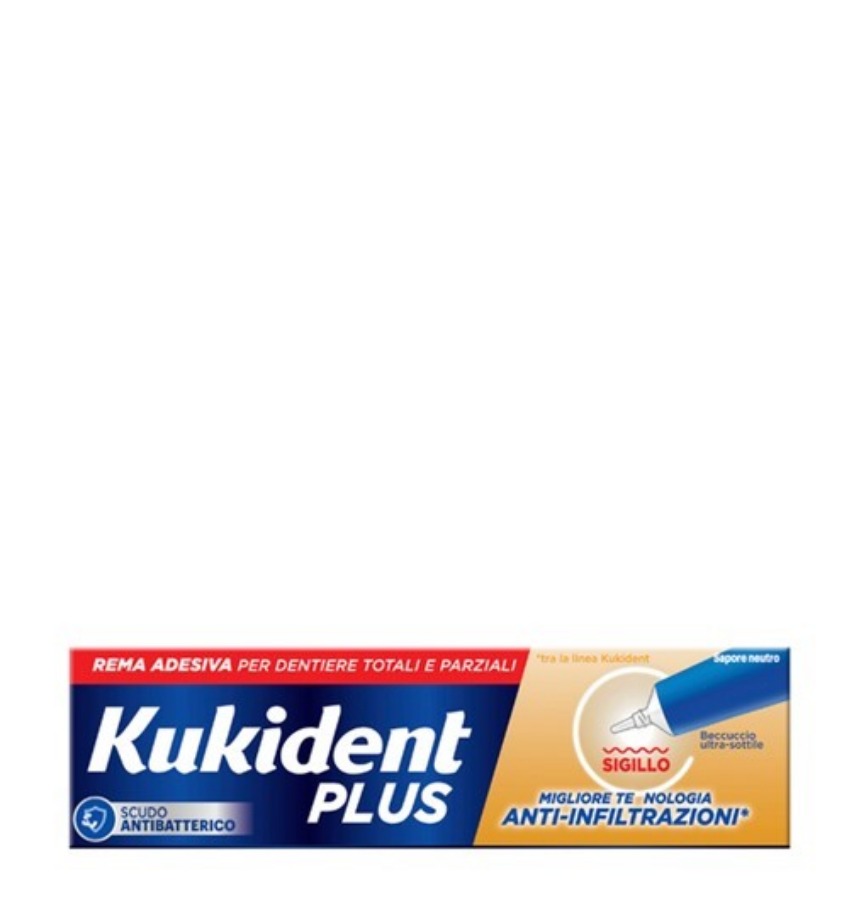 Kukident Sigillo Anti Infiltrazioni Dentiera 40gr