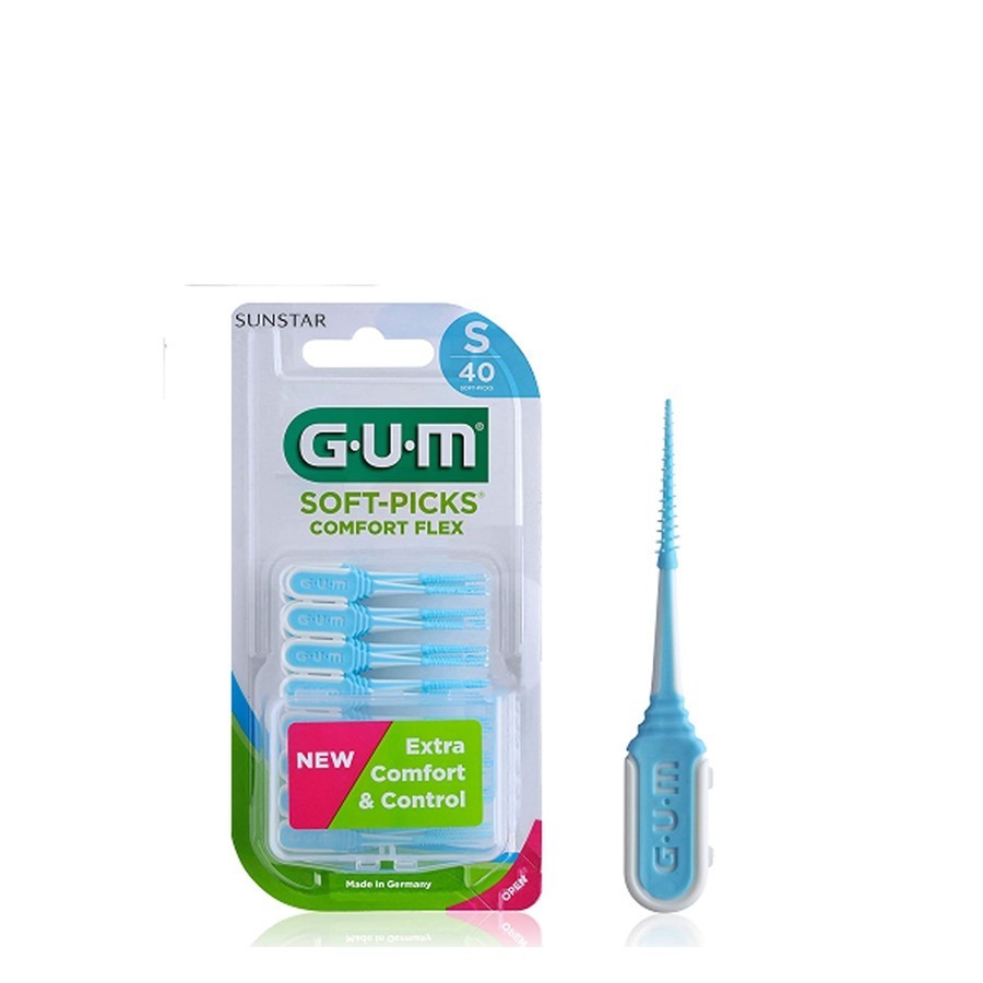 Gum Soft Picks Comfort Flex Small Scovolini 40 Pezzi