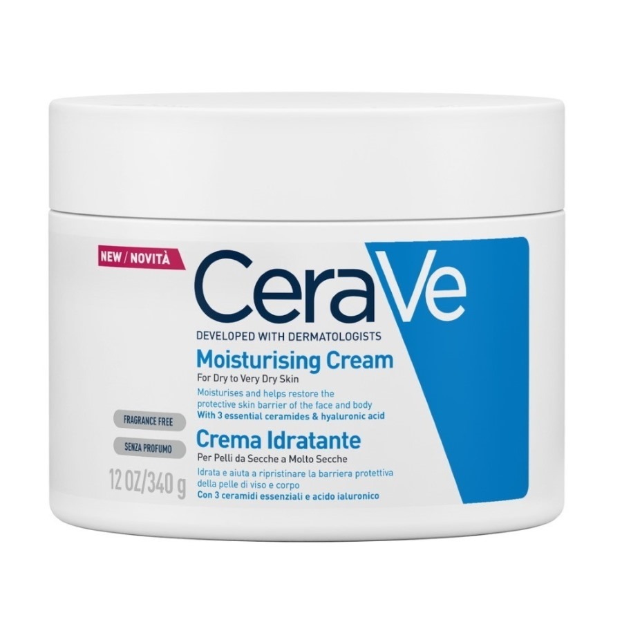 CeraVe Crema Corpo Idratante Pelle Molto Secca 340gr