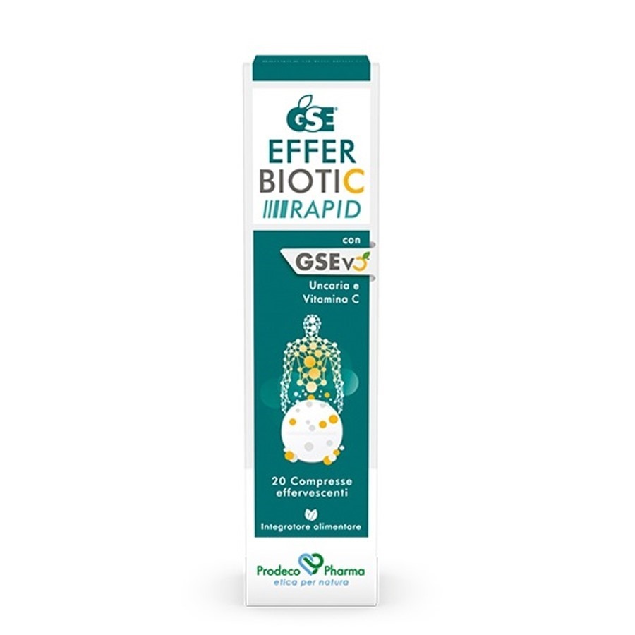 GSE Effer Biotic Rapid 20 Compresse Effervescenti