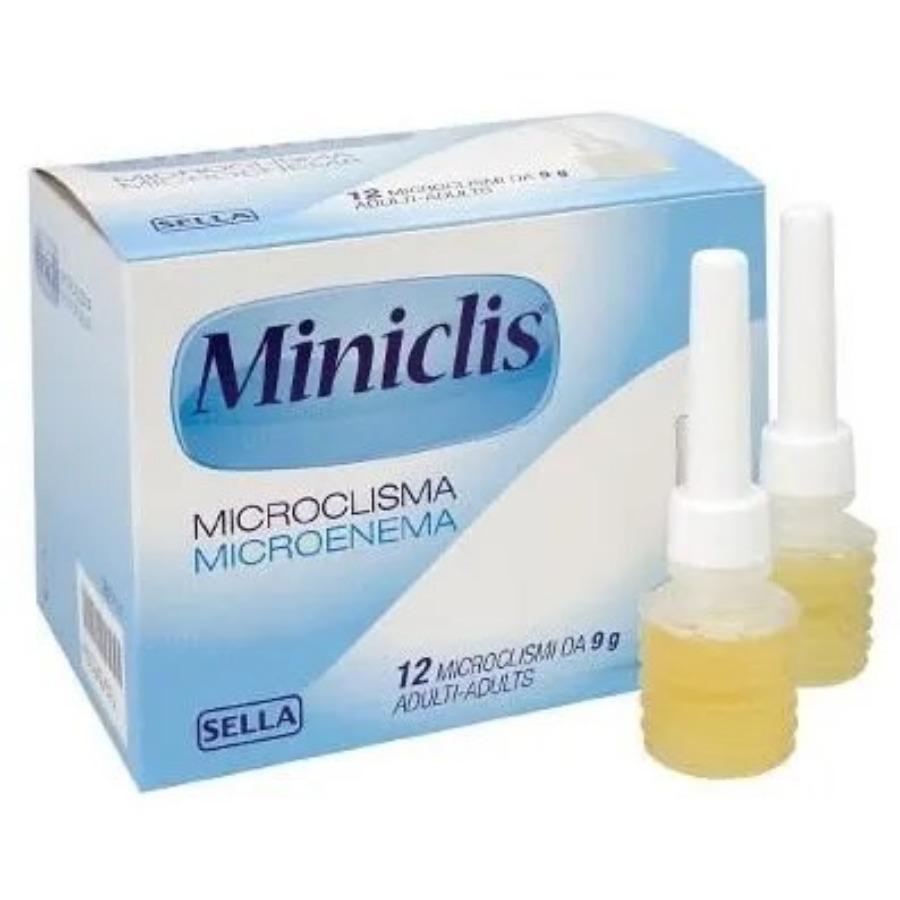 Sella Miniclis Adulti 9G 12 Microclismi - ZERO SPRECHI - SCADE 31/12/2025