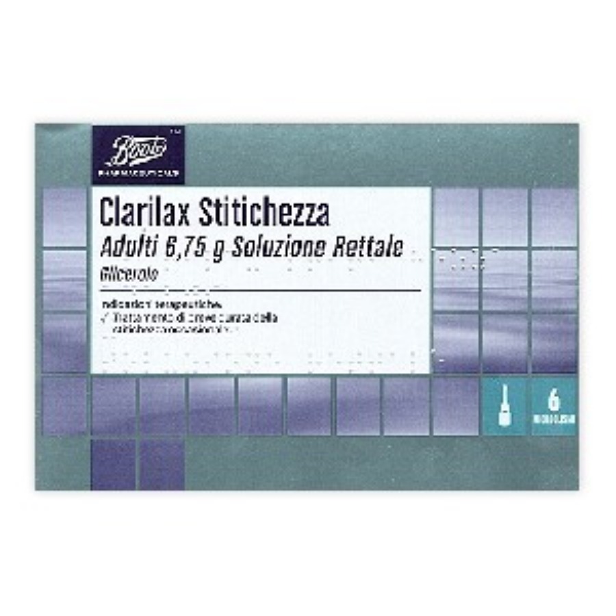 Almus Clarilax Stitichezza Adulti 6 Microclismi