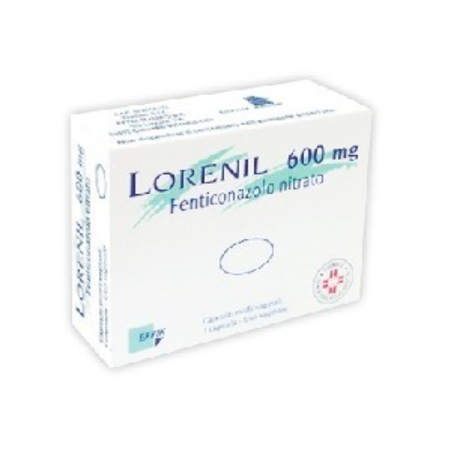 Effik Lorenil Capsule Molli Vaginali 600mg