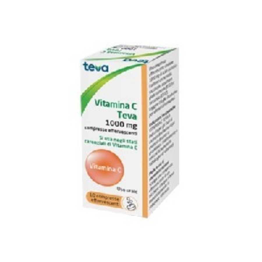 Teva Vitamina C 10 Compresse Effervescenti