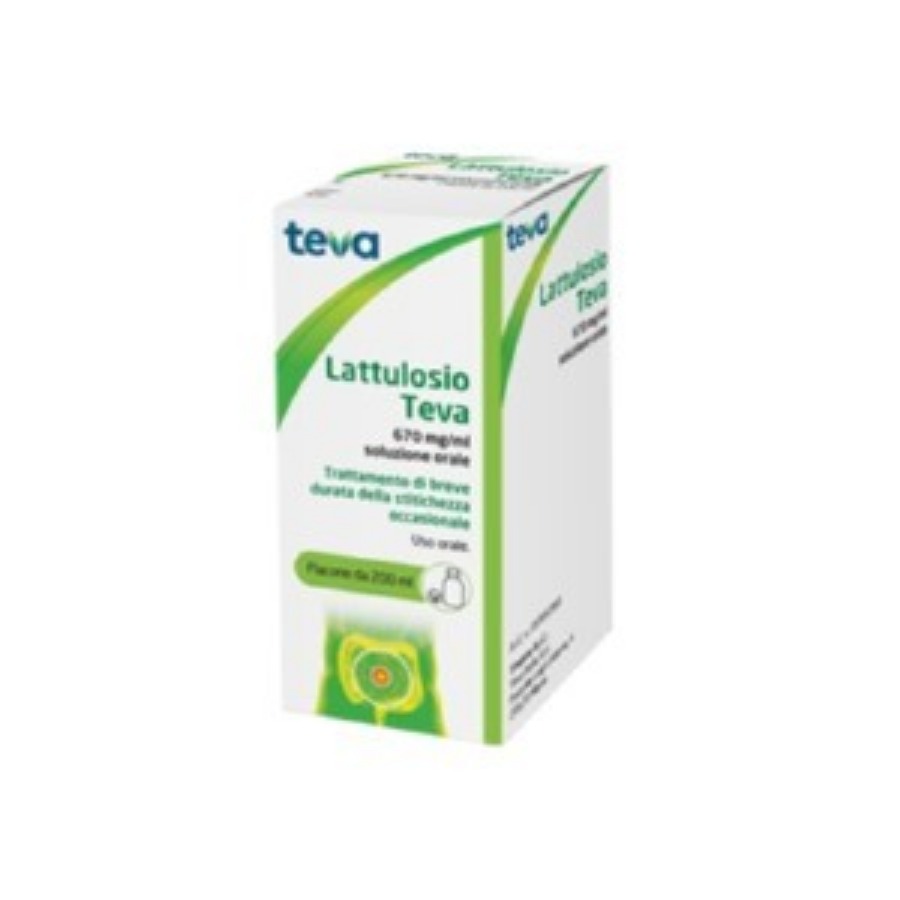 Teva Lattulosio Soluzione Orale 200ml 670mg/ml