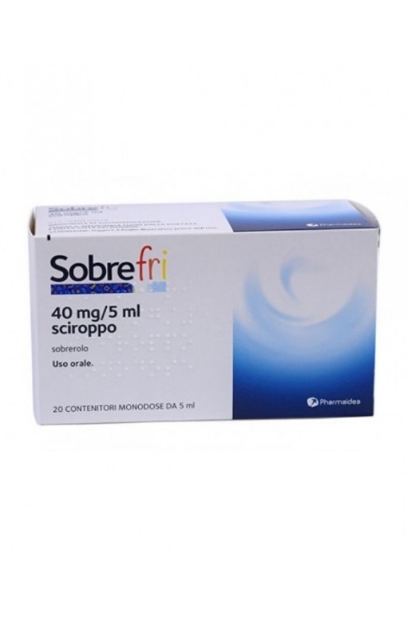 Pharmaidea Sobrefri Sciroppo 20 Flaconcini 40mg 5ml