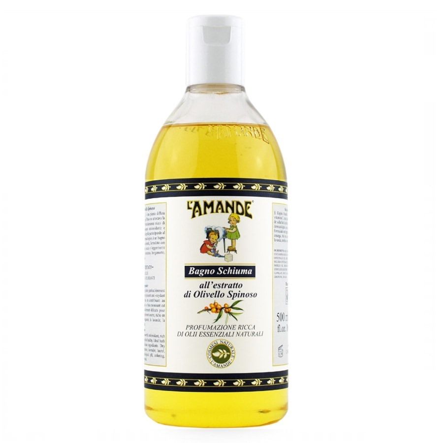 Amande Bagnoschiuma Estratto di Olivello Spinoso 500ml - ZERO SPRECHI