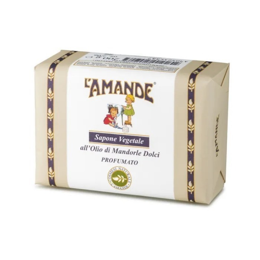 Amande Marseille Sapone Vegetale Olio Madorle 200G - ZERO SPRECHI