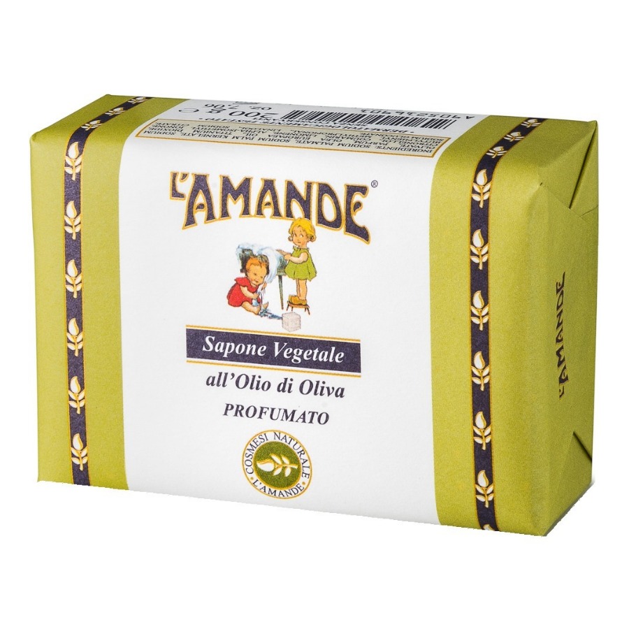 Amande Sapone Vegetale Olio di Oliva 200gr