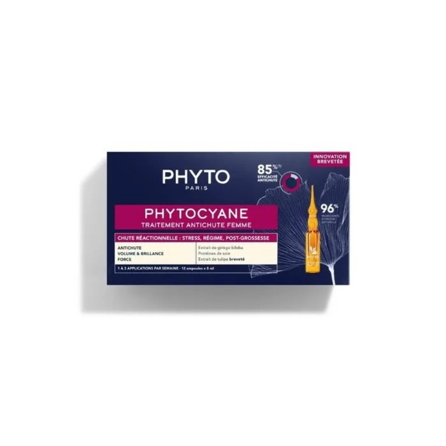 Phyto Phytocyane Fiale Donna Cadura Temporanea 12x5ml