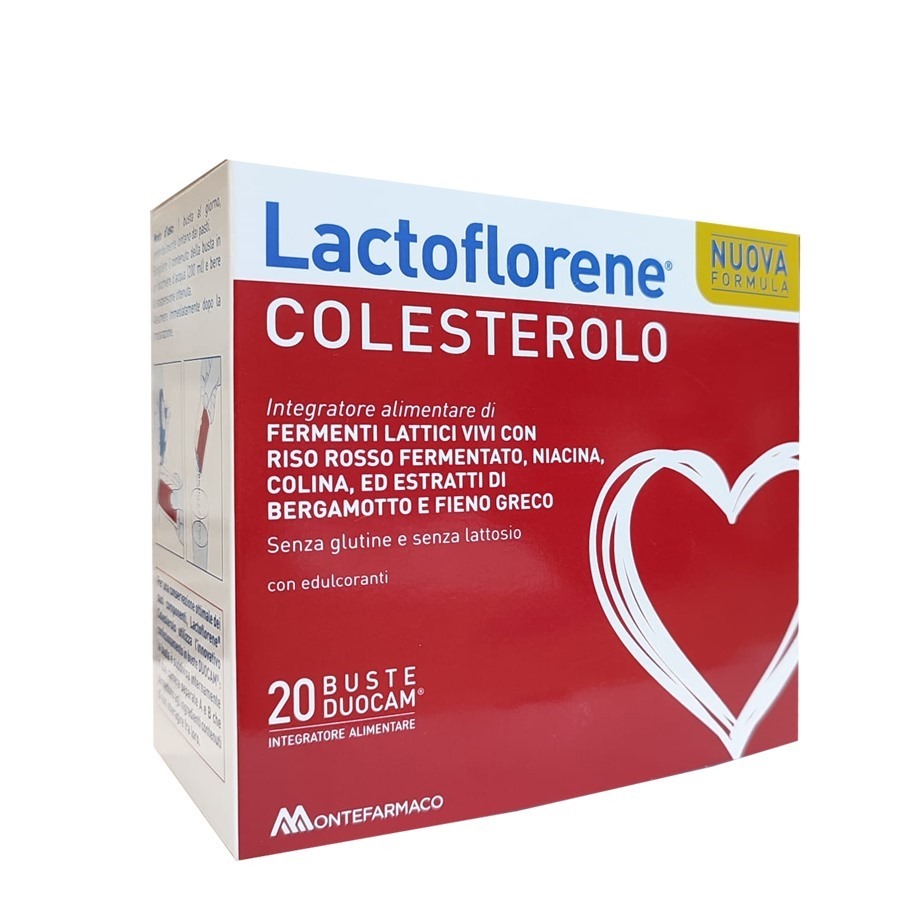 Lactoflorene Colesterolo Integratore 20 Buste