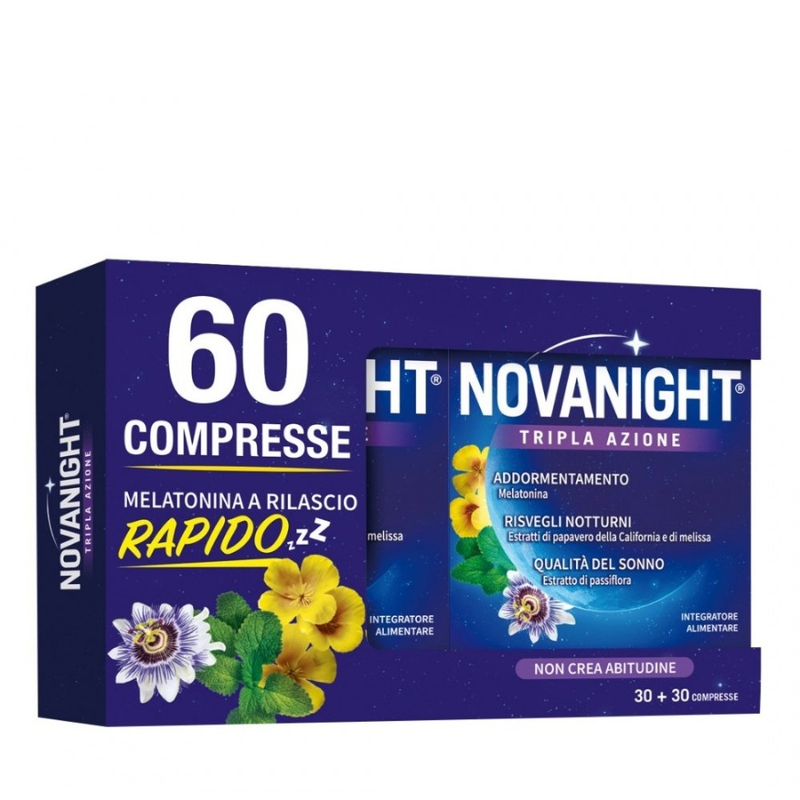 Novanight Tripla Azione 60 Compresse