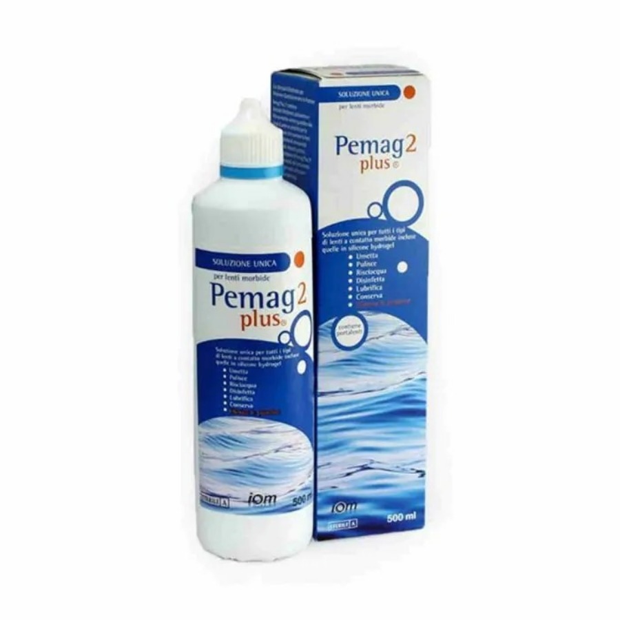 Pemag Plus 2 Soluzione Unica Lenti a Contatto 500ML