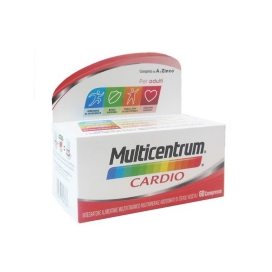 Multicentrum Cardio 60 Compresse - ZERO SPRECHI - SCADE 30/06/2023