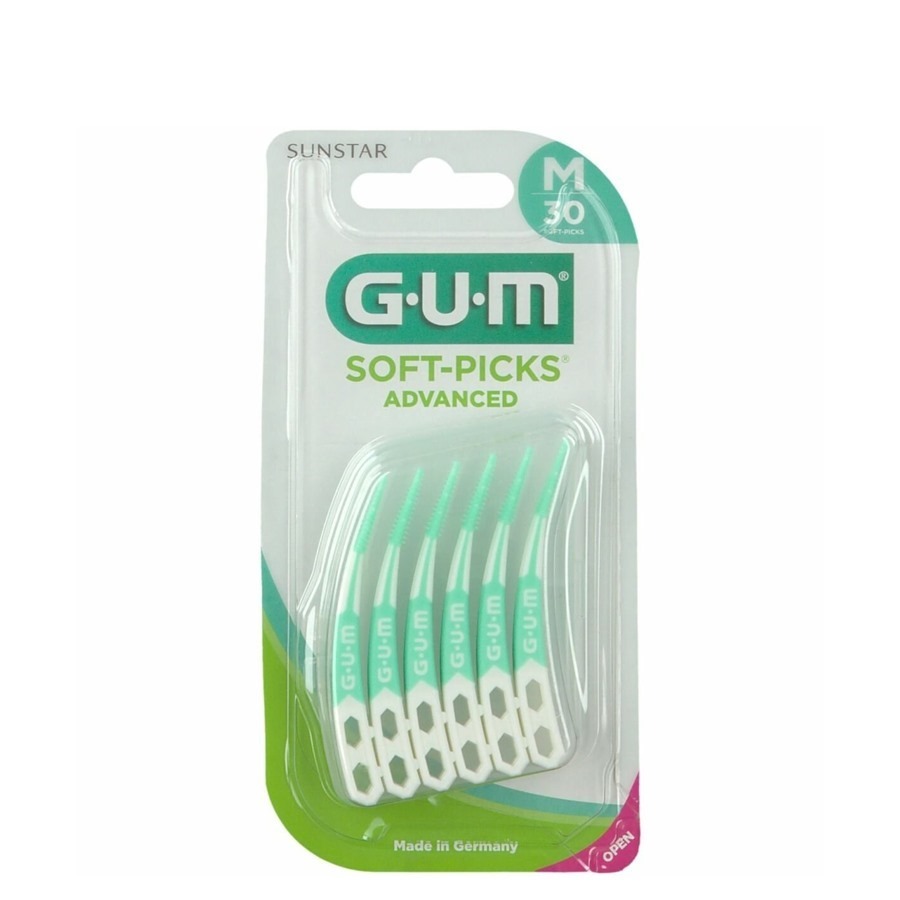 Gum Soft Picks Advanced Scovolini Medium 30 Pezzi